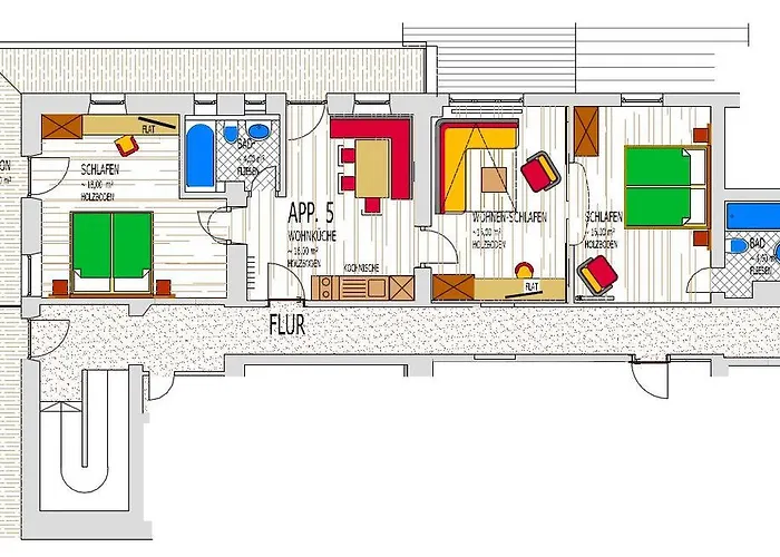 شقة فندقية Serviced Licht 4*
